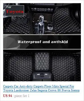 Всесезонный автомобильный кожаный всесезонный чехол-накладка для Toyota Prius Pronard 4 Rush Rav Sai C Progres Probox