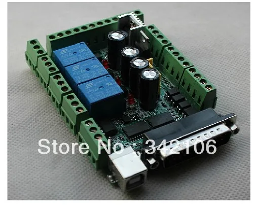 Бесплатная доставка! Интерфейсная плата гравировального Станка MACH3 DIY CNC 6 осевая