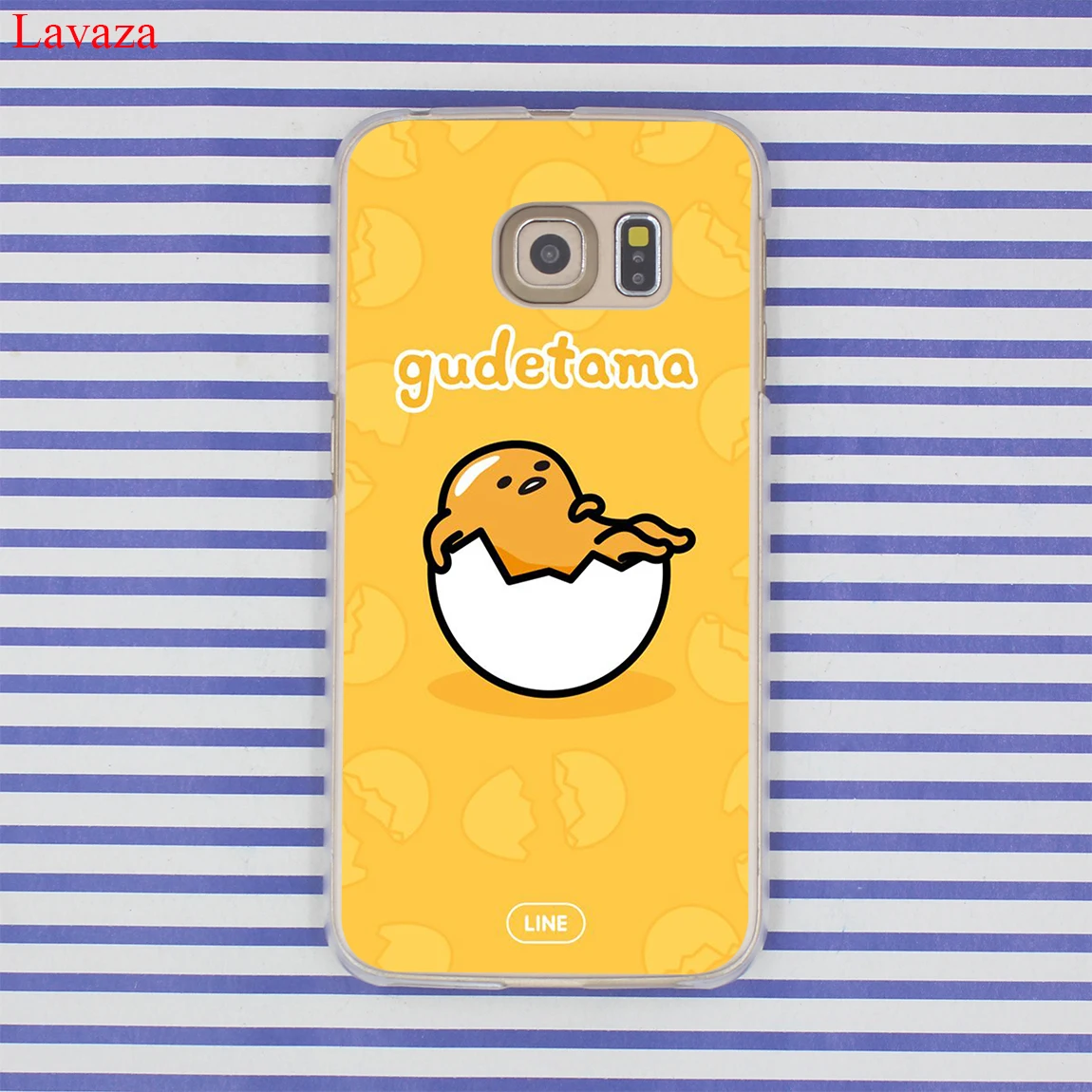 Милый чехол для телефона lawaza gudetama lazy egg Samsung Galaxy S20 Ultra S10E S10 Lite S6 S7 Edge S8 S9 Plus A51 A71 A81