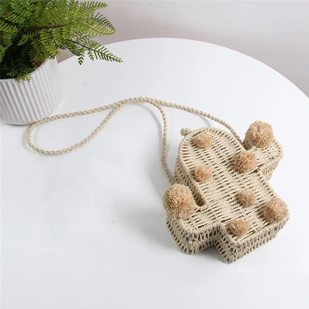 Новое прибытие большой Форма сумка на одно плечо Модные Плетеный соломенный
