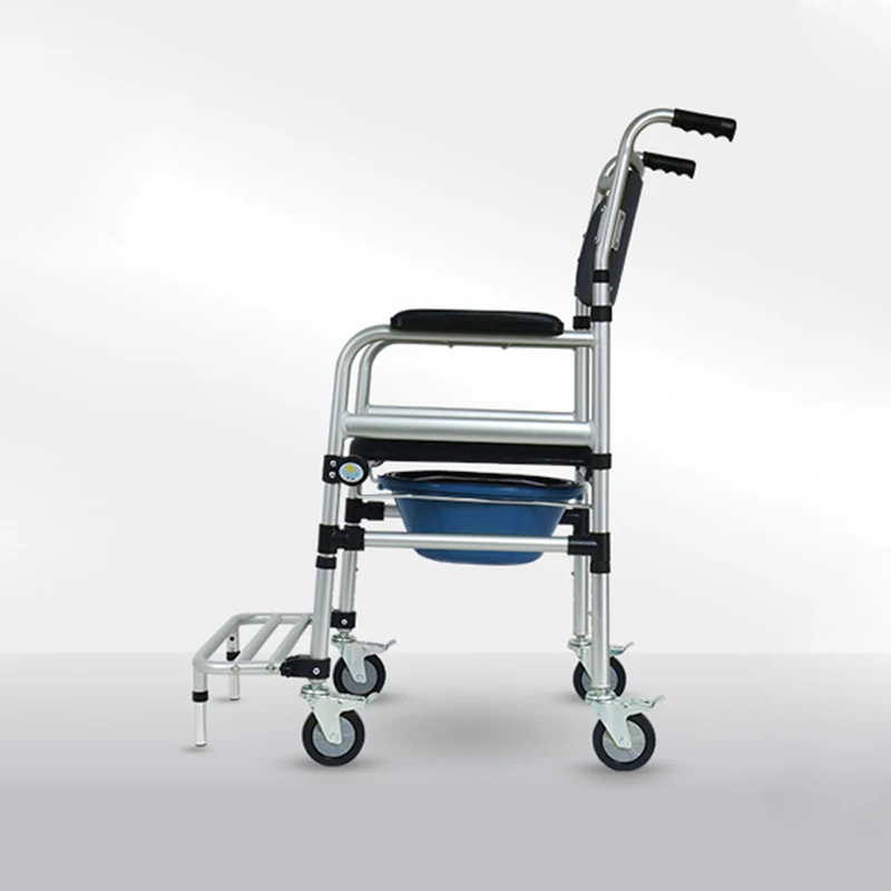 Распродажа складной стул для пациента из алюминиевого сплава регулируемый ванны