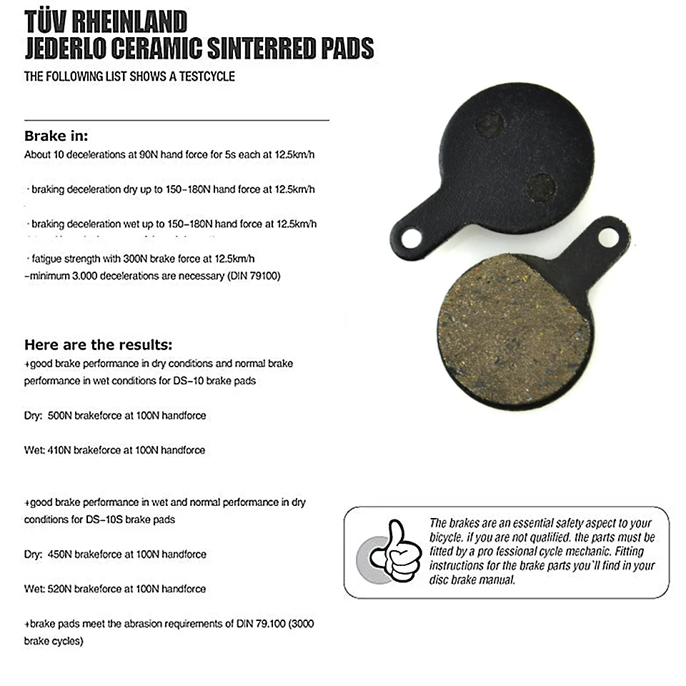 VXM 2 пары велосипедных гидравлических дисковых тормозов полимерные колодки для