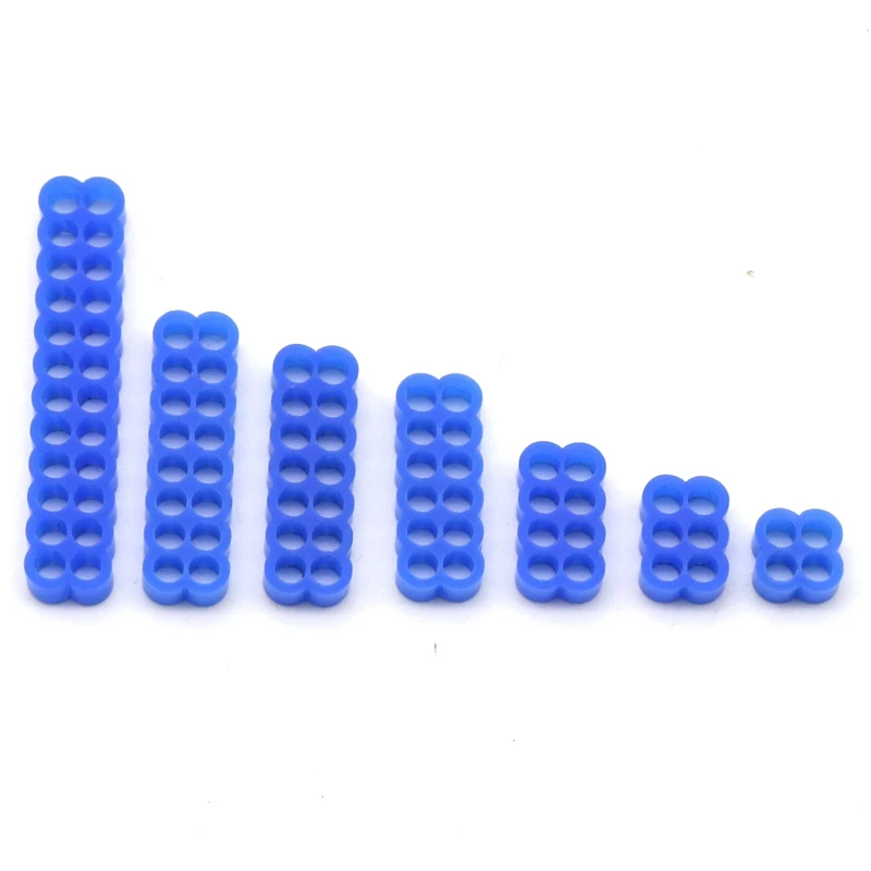 Акриловый закрытый кабельный гребень 6 цветов 4Pin 6Pin 8Pin 12Pin 14PIN 16pin 24pin для