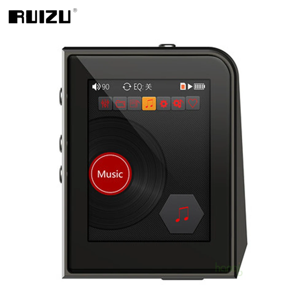 Мини Спортивный MP3 плеер ruidu A50 HD без потерь с экраном 2,5 дюйма Hifi MP3 музыкальный плеер с поддержкой tf-карты 128G/DSD256