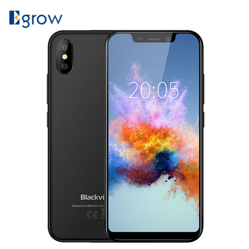 Blackview A30 смартфон 19:9 полный экран 2500 мАч 5 дюймов Android 8 1 8MP Двойная камера 2 Гб