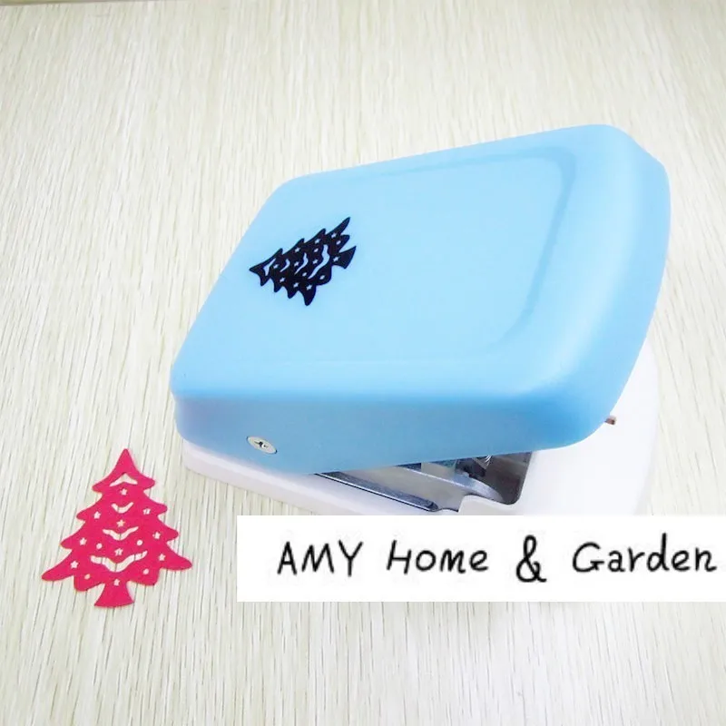 6 Christmas tree 5 см Экстра грош Hohl-out Embosser Diy Blume Sparen Arbeit Скрапбукинг Maschine материал папье удар Locher Forma De Eva - Цвет: 6 Christmas tree