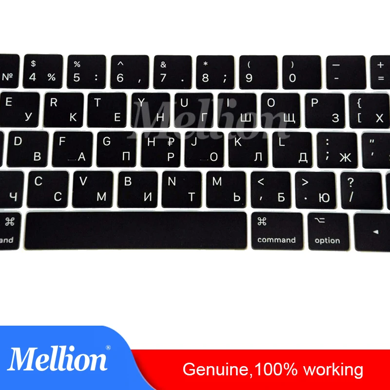 Оригинальные брелки для ноутбуков MacBook Pro Retina 13 &quot15&quot A1706 A1707 русские клавиши