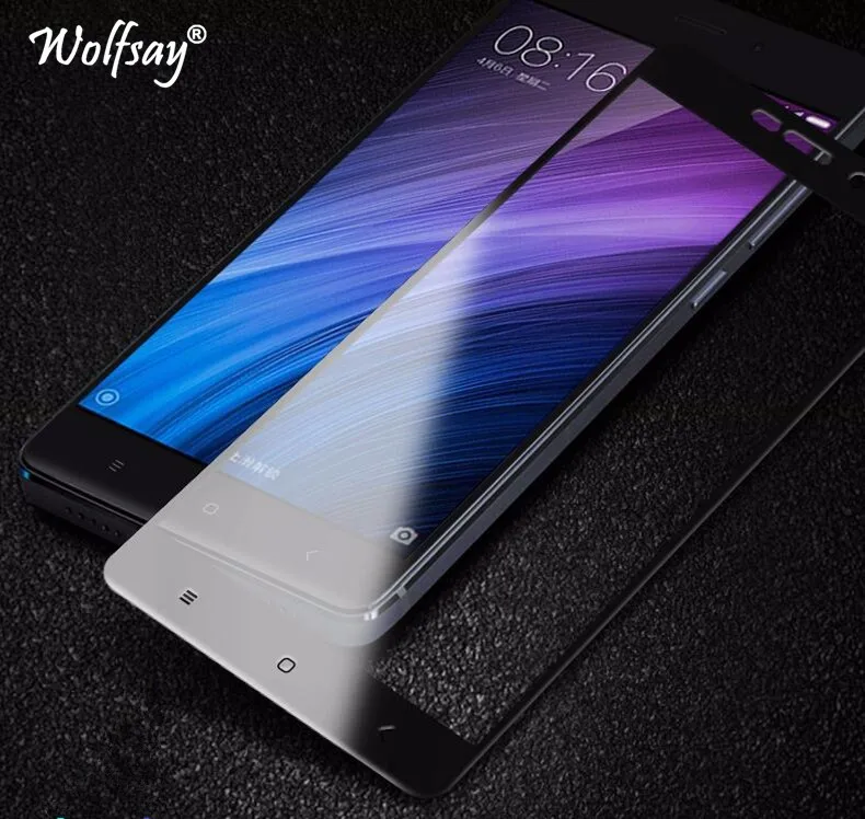 Полное покрытие стекло для Xiaomi Redmi 4 Pro защита экрана закаленное пленка телефона |