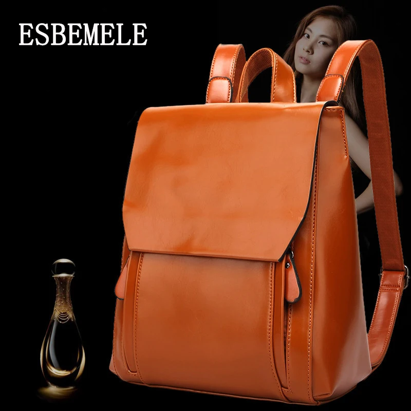 2019 высококачественный Женский Элегантный дизайн два рюкзаки женский однотонный
