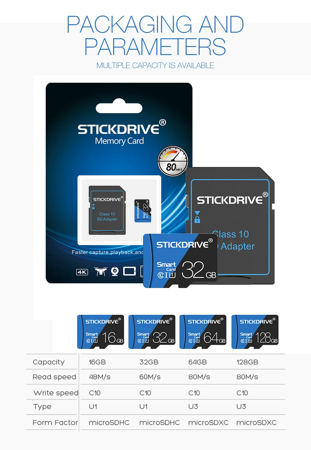 Высокоскоростные карты памяти microsd, 4 ГБ, 8 ГБ, 16 ГБ, 32 ГБ, 64 ГБ, картао де Мемория, класс 10, карта micro sd, TF карта, бесплатный адаптер, подарок