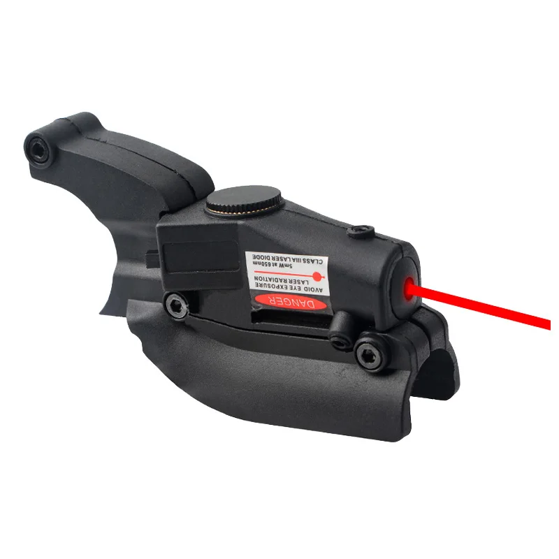 Тактический лазерный прицел военная страйкбольная оптика с красной точкой