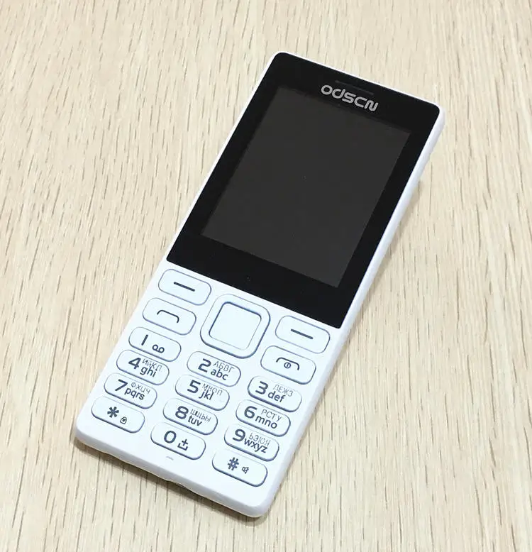 2," Dual Sim FM радио bluetooth громкий динамик мобильный телефон дешево Китай gsm сотовые телефоны русская клавиатура кнопка ODSCN 216 - Цвет: white