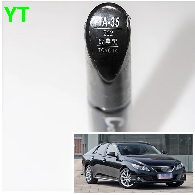 

Car scratch repair pen, auto paint pen black color for Toyota Vios Corolla Reiz vois highlander Crown RAV4 Camry Yaris