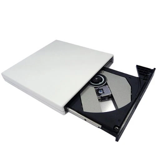 Белый Новый тонкий USB 2 0 внешний CD ROM привод для MSI Wind U100 U120 U123 VR220 EX300 seires