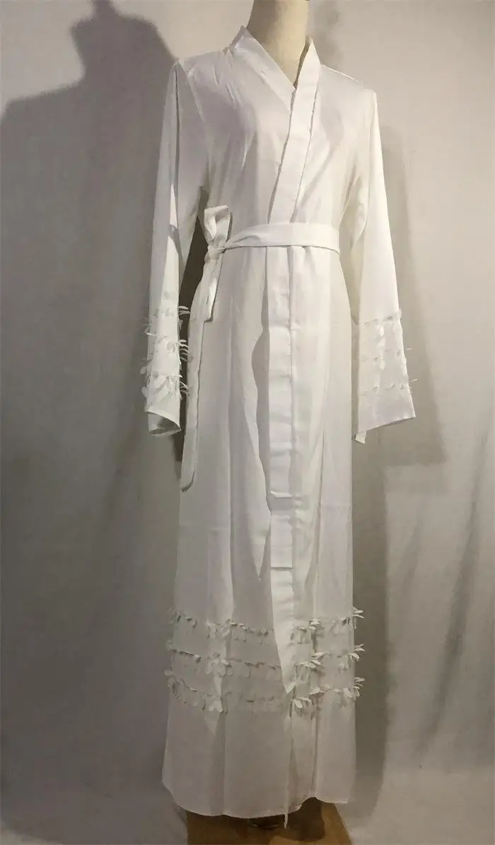 Кафтан Дубай abaya кимоно халат мусульманское платье хиджаб Абая для женщин Восточный халат из марокена Катара Elbise турецкая исламская одежда