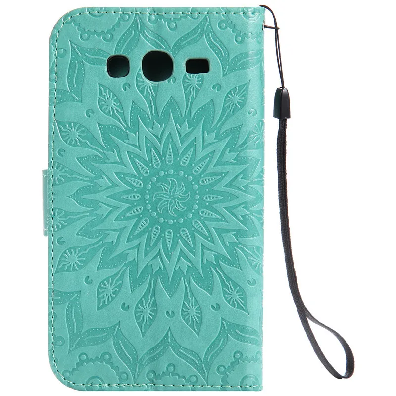 Роскошный 3D кошелек с подсолнухами кожаный флип-чехол чехол для Samsung Galaxy Grand Neo Plus