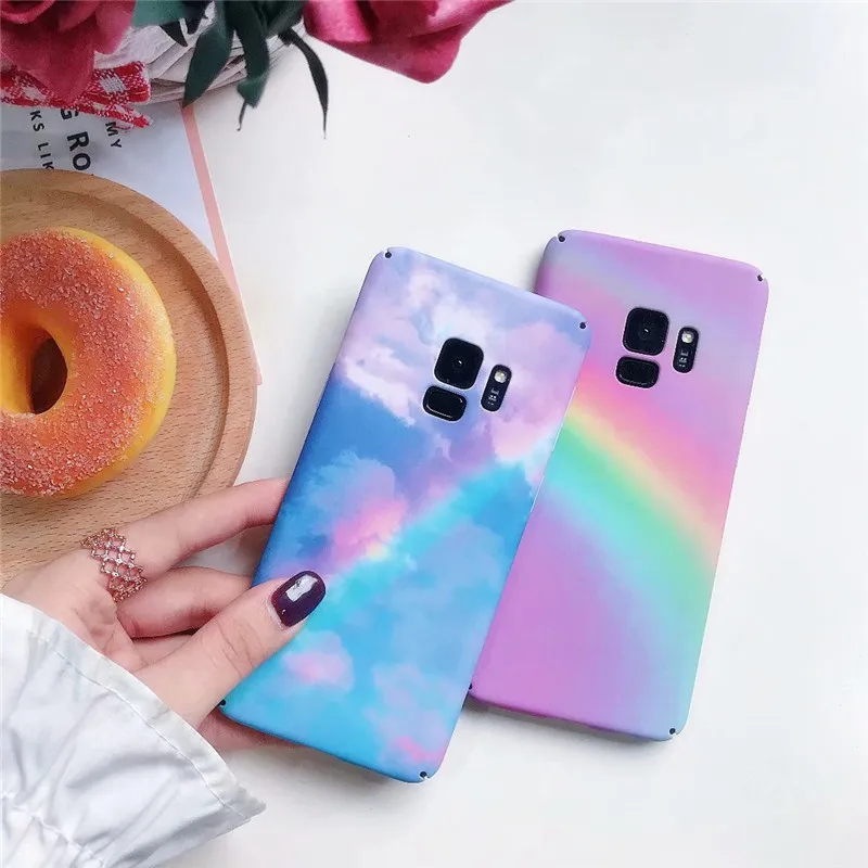 Чехол для телефона LANCHE с цветком Samsung Galaxy S10 Plus Lite Note 8 9 S8 S9 S7 edge Роскошный Жесткий