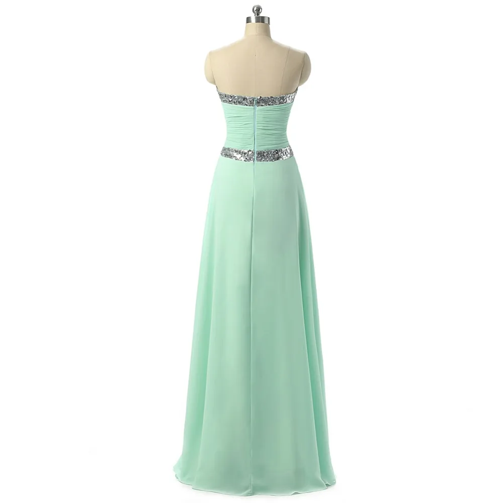 Реальные фотографии дешевые Мятные платья для выпускного самый дешевый Интернет