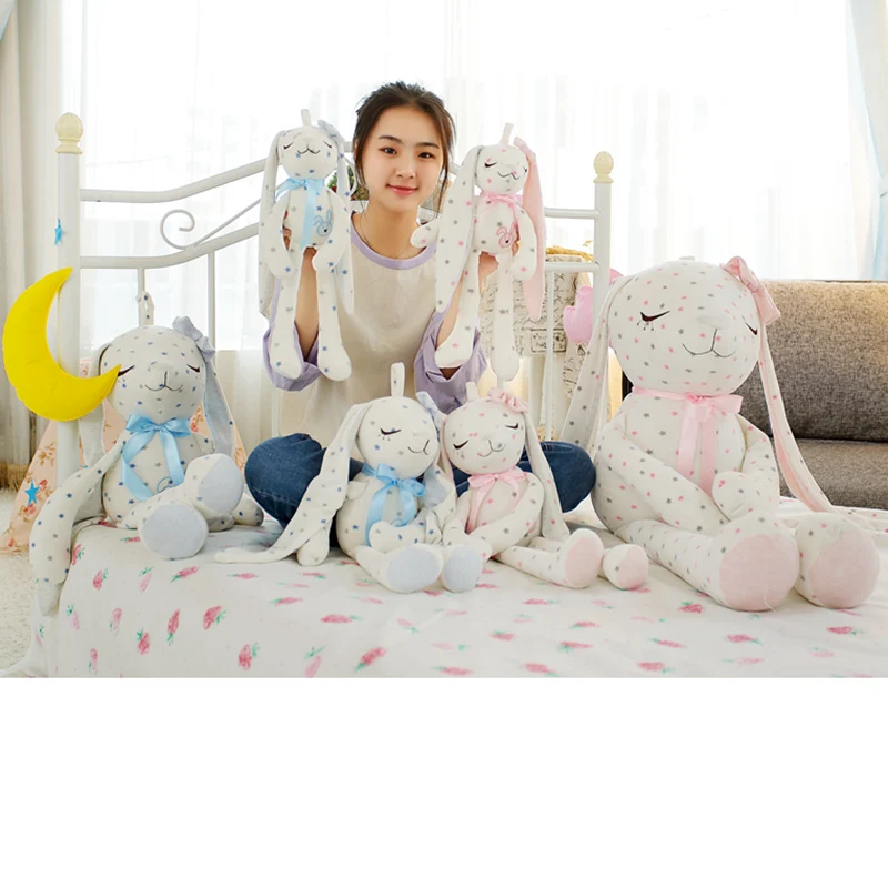 Мягкий плюшевый кролик 40/50/75/100 см | Игрушки и хобби