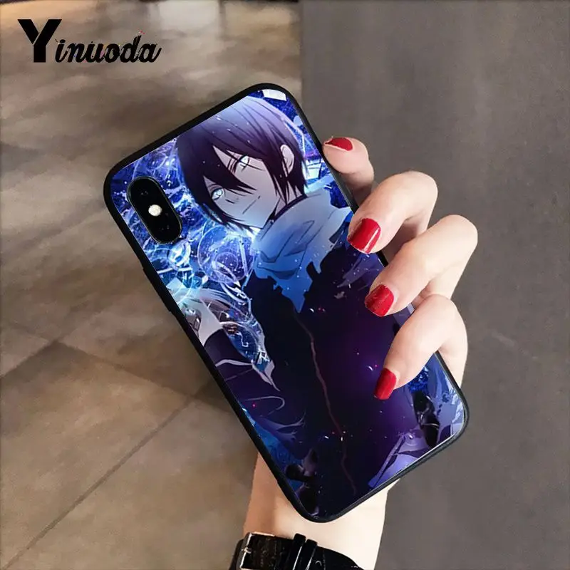 A16 Yinuoda Noragami yato Аниме новое поступление черный чехол для телефона для iPhone 8 7 6 6S 6Plus X XS MAX 5 5S SE XR 10 Чехол - Цвет: A16