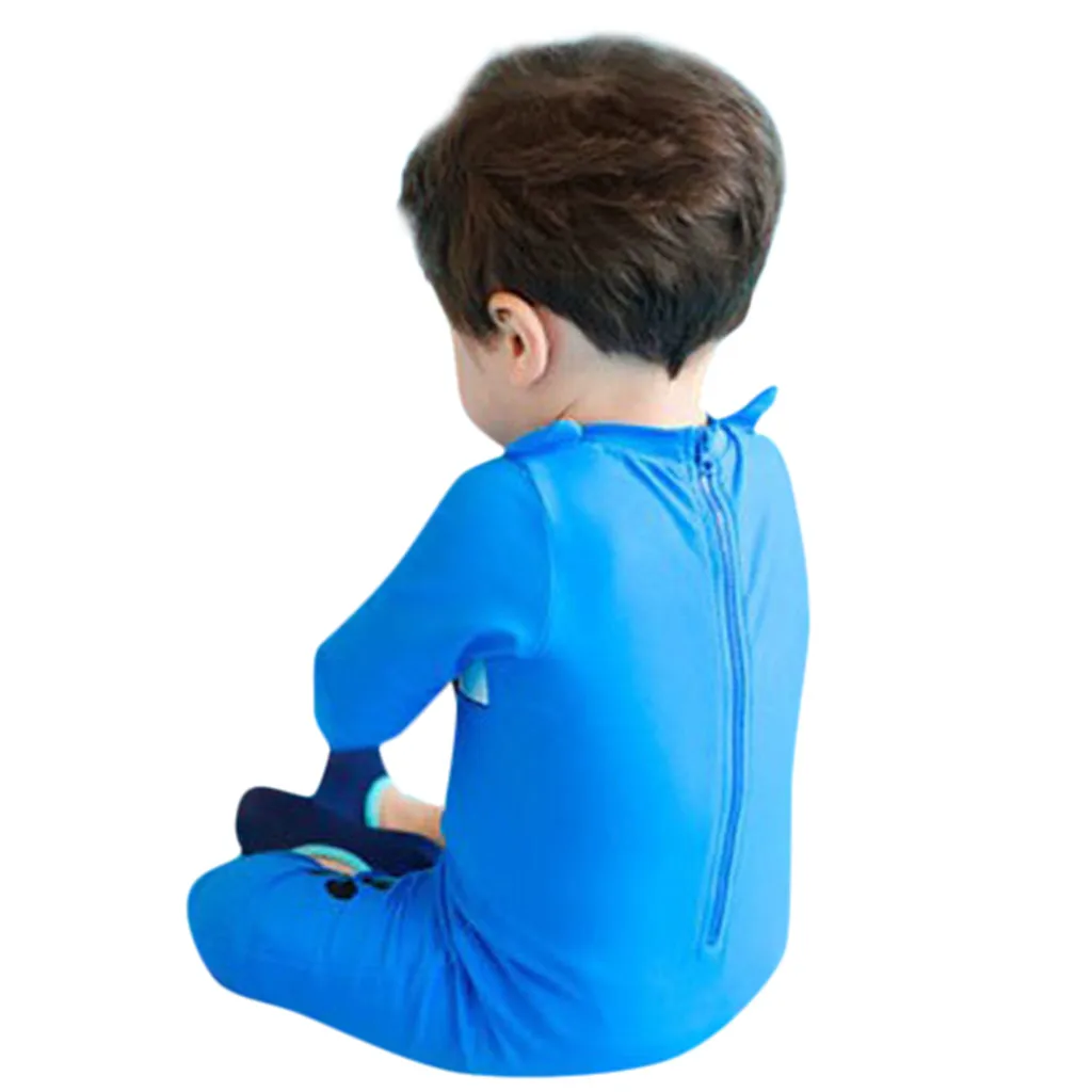 Новые Купальники для мальчиков и девочек детские бикини с принтом малышей