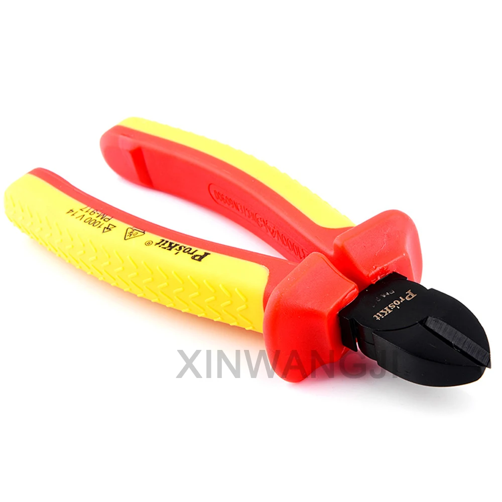 Pro'skit PK-2802 теплоизоляционные инструменты высокого напряжения Группа Комплект электрика инструменты включая семь отверток четыре плоскогубцы(12 в 1
