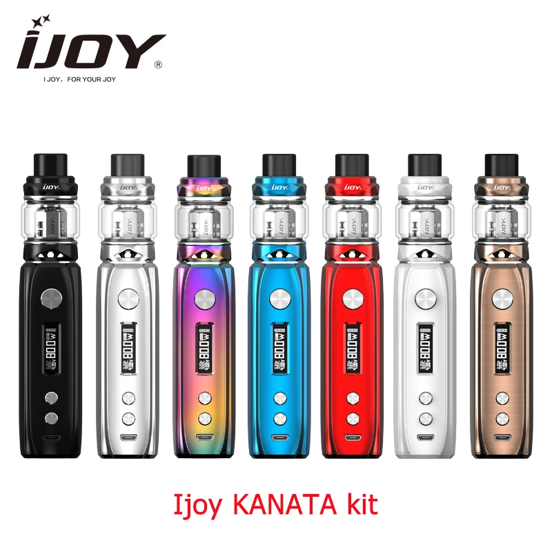 Новейший комплект Ijoy Катана с выходом 81 Вт для мод subohm Танк 3000 мАч встроенный