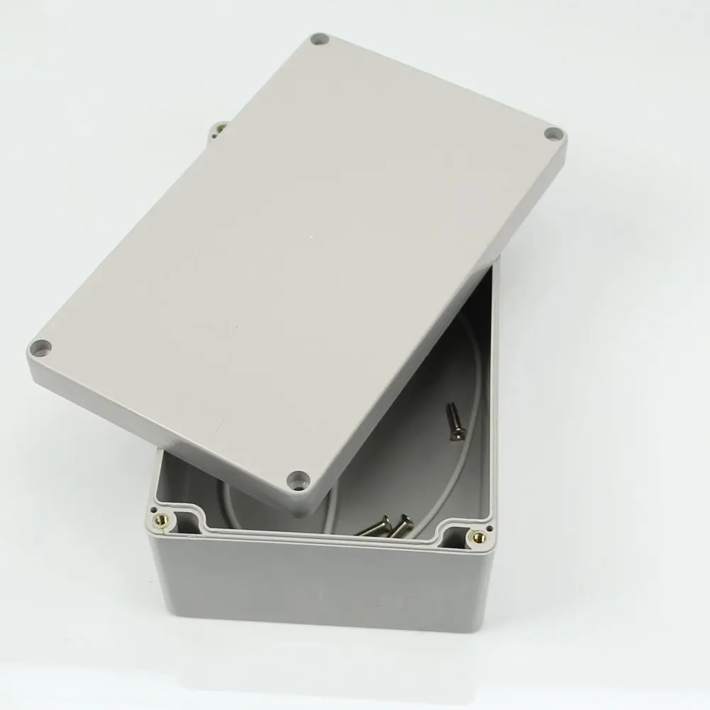 Серо белый водонепроницаемый пластиковый корпус 200*120*75 мм|enclosure waterproof|enclosure
