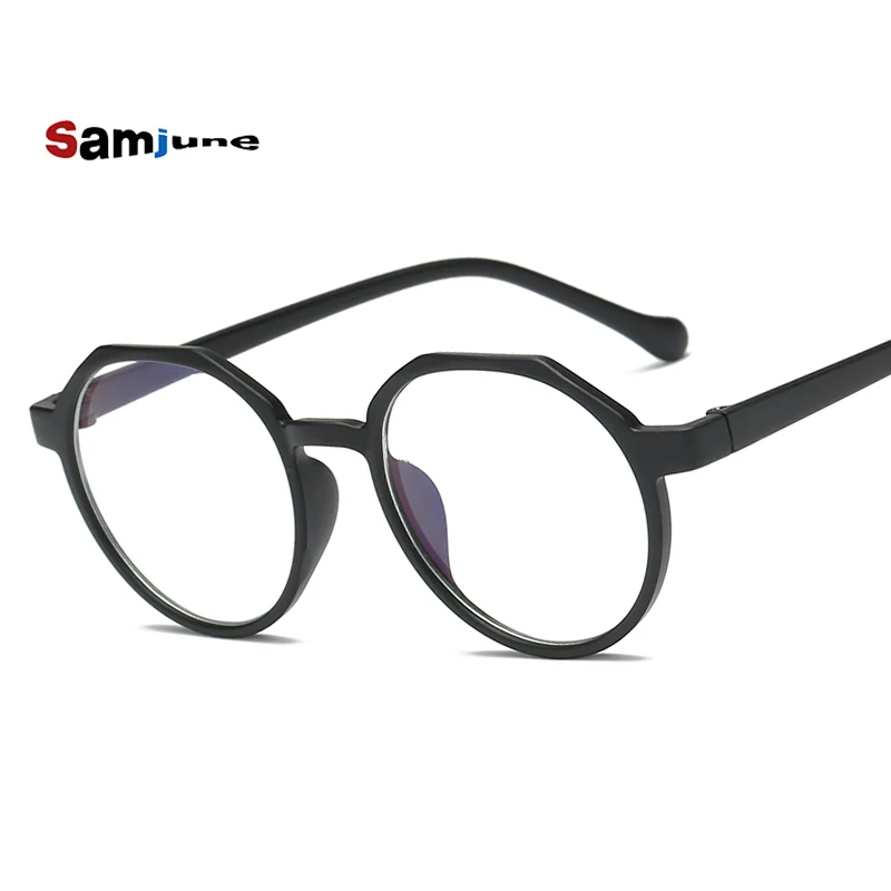 Women men Round Glasses frame Female Brand Designer gafas De Sol Spectacle Plain Gafas eyeglasses eyewear for women | Аксессуары для