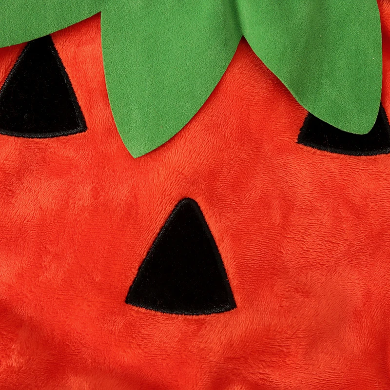 Детский комбинезон на Хэллоуин костюм для малышей с изображением тыквы и пермани