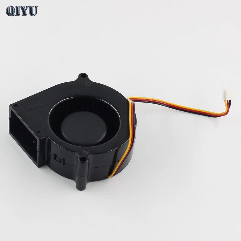 7530 вентилятор турбинного AC/DC 12V 3-провод PWM регулятором скорости автомобильный очиститель воздуха вентилятор, бесщеточный двигатель постоянного тока, 4200 об/мин воздушный нагнетатель, с замком защита
