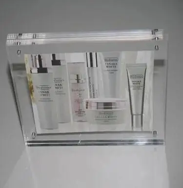 

acrylic A4 297*210mm thickness 10mm+10mm crystal strong magnetic price tag/ table card / station sign / /photo frame