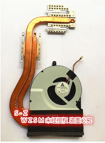 Фото WZSM новый и оригинальный кулер для ASUS N56 N56VM N56VJ N56VZ N56DP N56V N76V N76 13GN9J1AM050-2 радиатор охлаждения ноутбука толстый №1