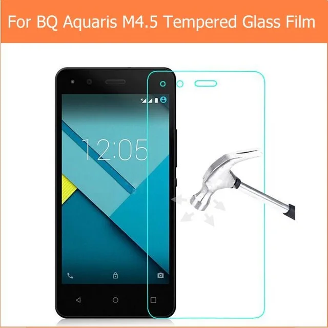 2.5D Закаленное стекло для BQ Aquaris M4.5 Высококачественная защитная пленка