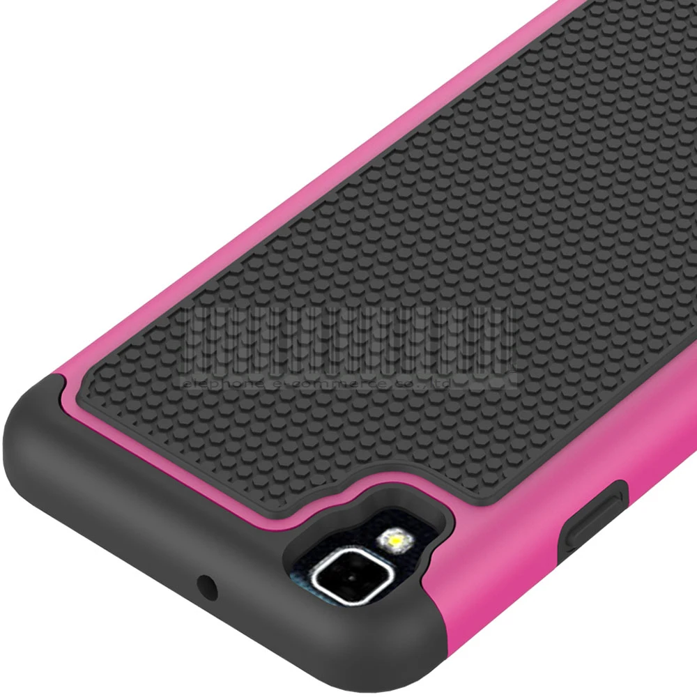 Для LG X Style/volt 3/Tribute HD Armor гибридный прочный ударопрочный силиконовый жесткий чехол