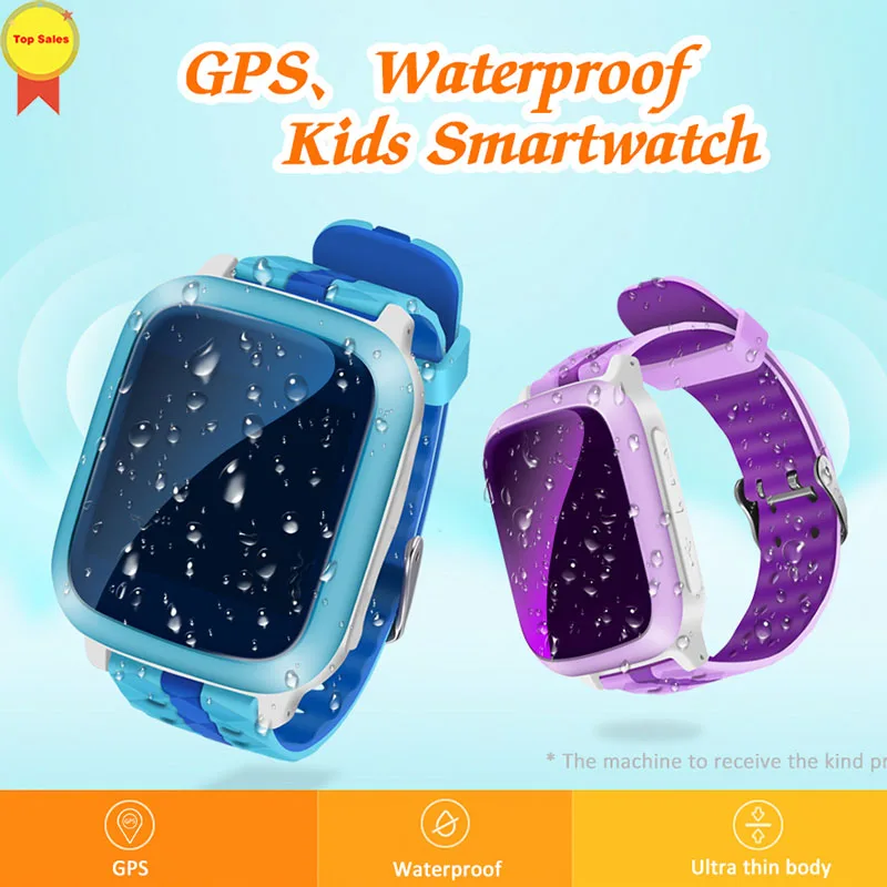 Детские Смарт часы pk Q100 умные с GPS LBS GPRS позиционирование Wi Fi GSM трекером наручные
