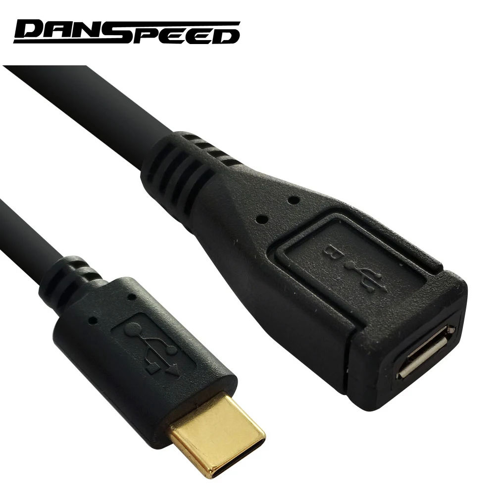 Danspeed Женский на обоих концах для подключения внешних устройств к F/M USB 2 0 кабель