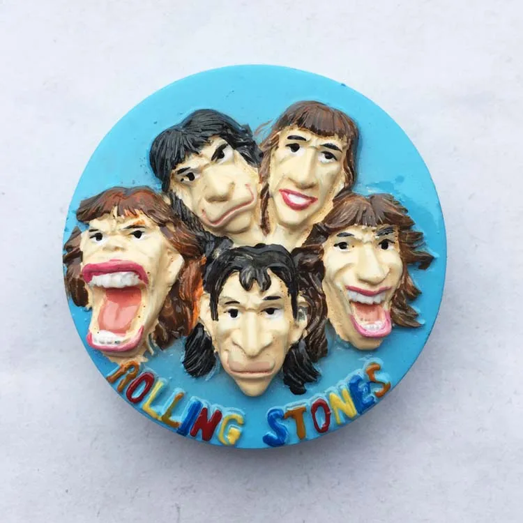 Новая британская рок-группа The Rolling Stones магнит на холодильник туристические сувениры магнитные наклейки на холодильник украшение дома