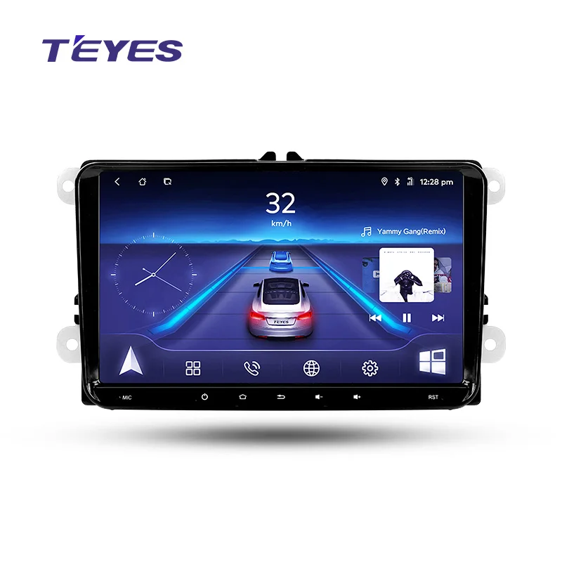 Теда мультимедиа для Android автомобильный DVD проигрыватель Фольксваген Гольф poloskoda