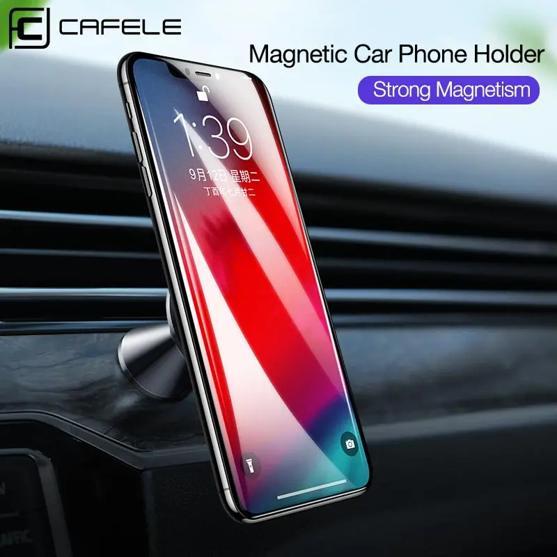 Cafele 360 вращающийся магнитный автомобильный держатель для телефона