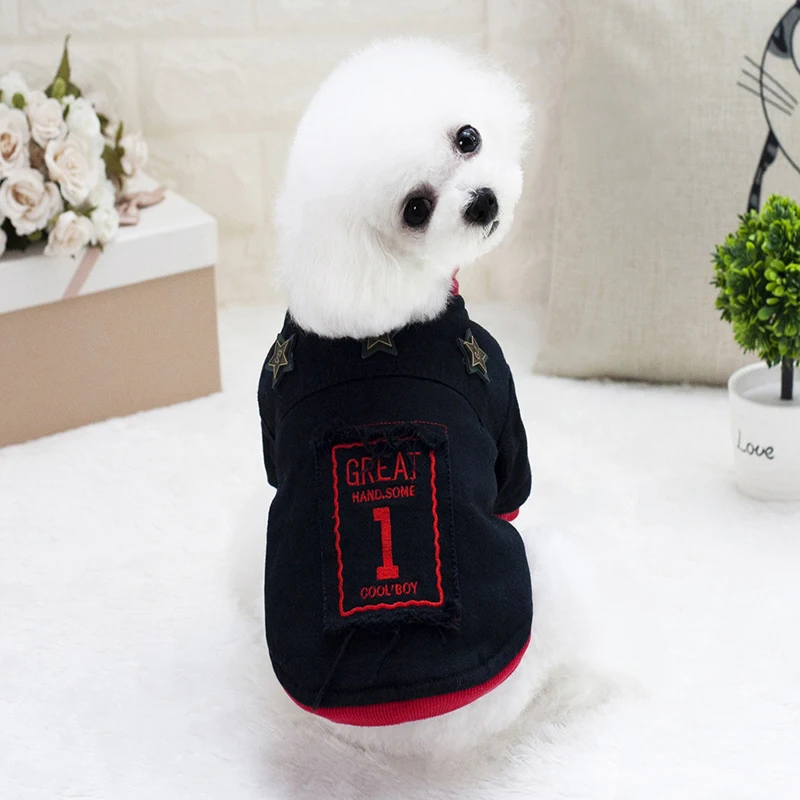 LAPLADOG осенне зимнее пальто для собак 2 вида цветов куртка собаки со звездами