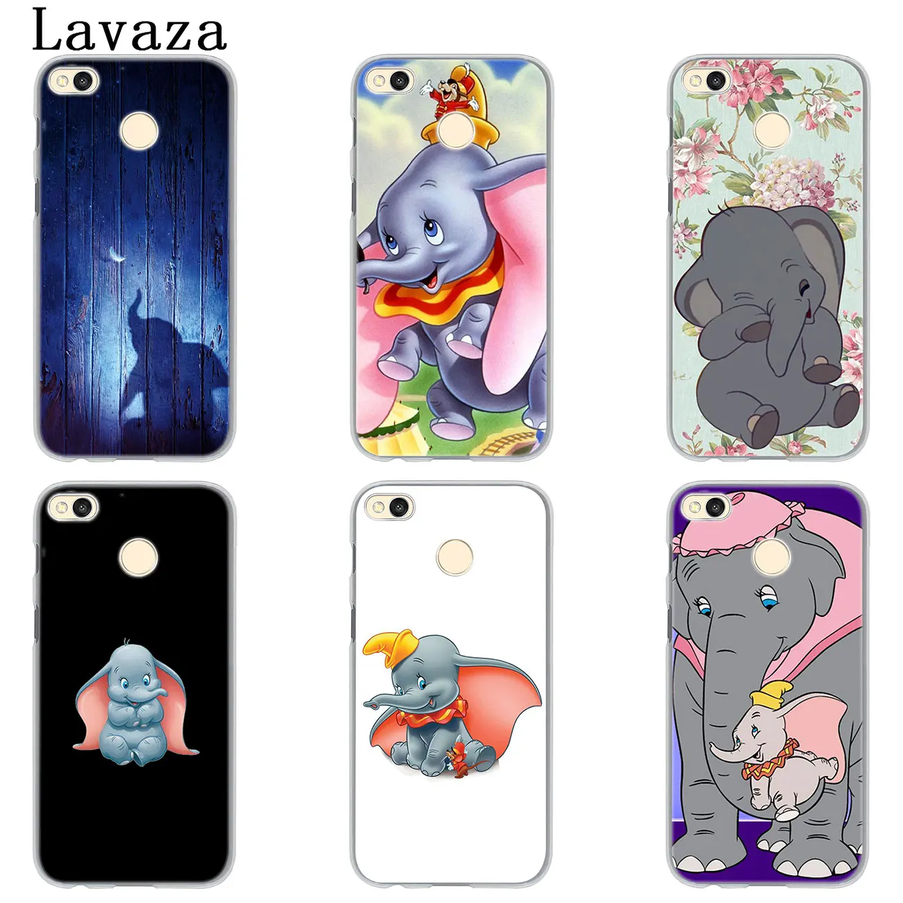 Милый Забавный жесткий чехол для телефона Lavaza Dumbo elephant Xiaomi Redmi K20 8A 7A 6A Note 8 8T 7 5 6 Pro 4