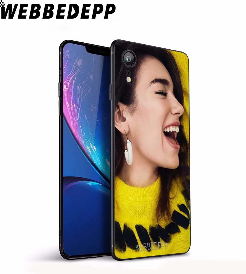 15 Мягкий чехол WEBBEDEPP Dua Lipa для iPhone 5 5S 6 6S 7 8 Plus X XS 11 Pro MAX XR - Цвет: 15