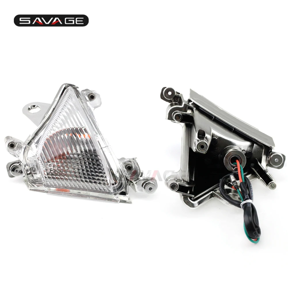 Передний указатель поворота для KAWASAKI ZX-10R ZX10R 2004-2005 аксессуары мотоциклов