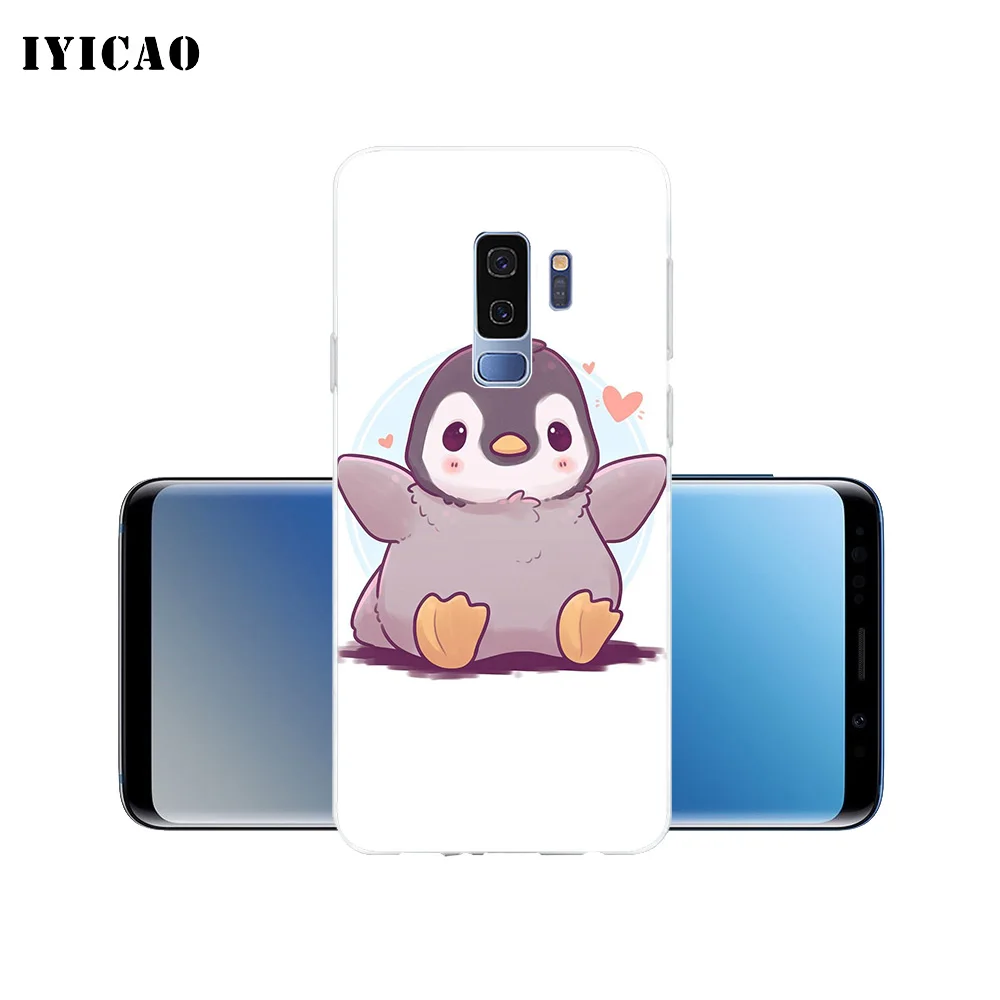IYICAO милый мягкий силиконовый чехол для Samsung Galaxy S10e S10 S9 S8 Plus S7 Edge TPU|Чехлы-накладки| |