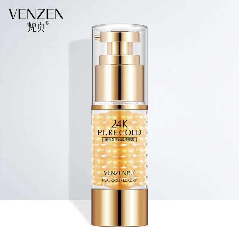 Caviar 24k gold eye cream moisturizing nourishing essence care |