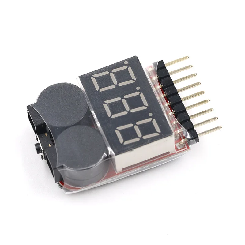 Для 1 8 S Lipo/li ion/Fe батарея напряжение 2в1 тестер низкий зуммер напряжения