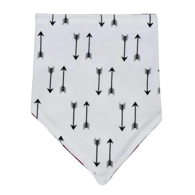 1-3 Year old girl boy baby bibs cotton bandana double-sided available use eating feeding Bib towel baberos #JD825 | Детская одежда и