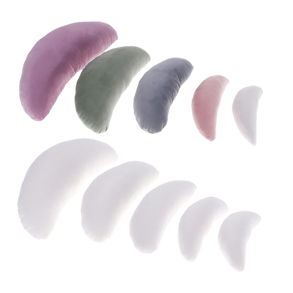 Детская Фотоподушка с Луной 10 шт./компл. белый + цветной реквизит|Плюшевые