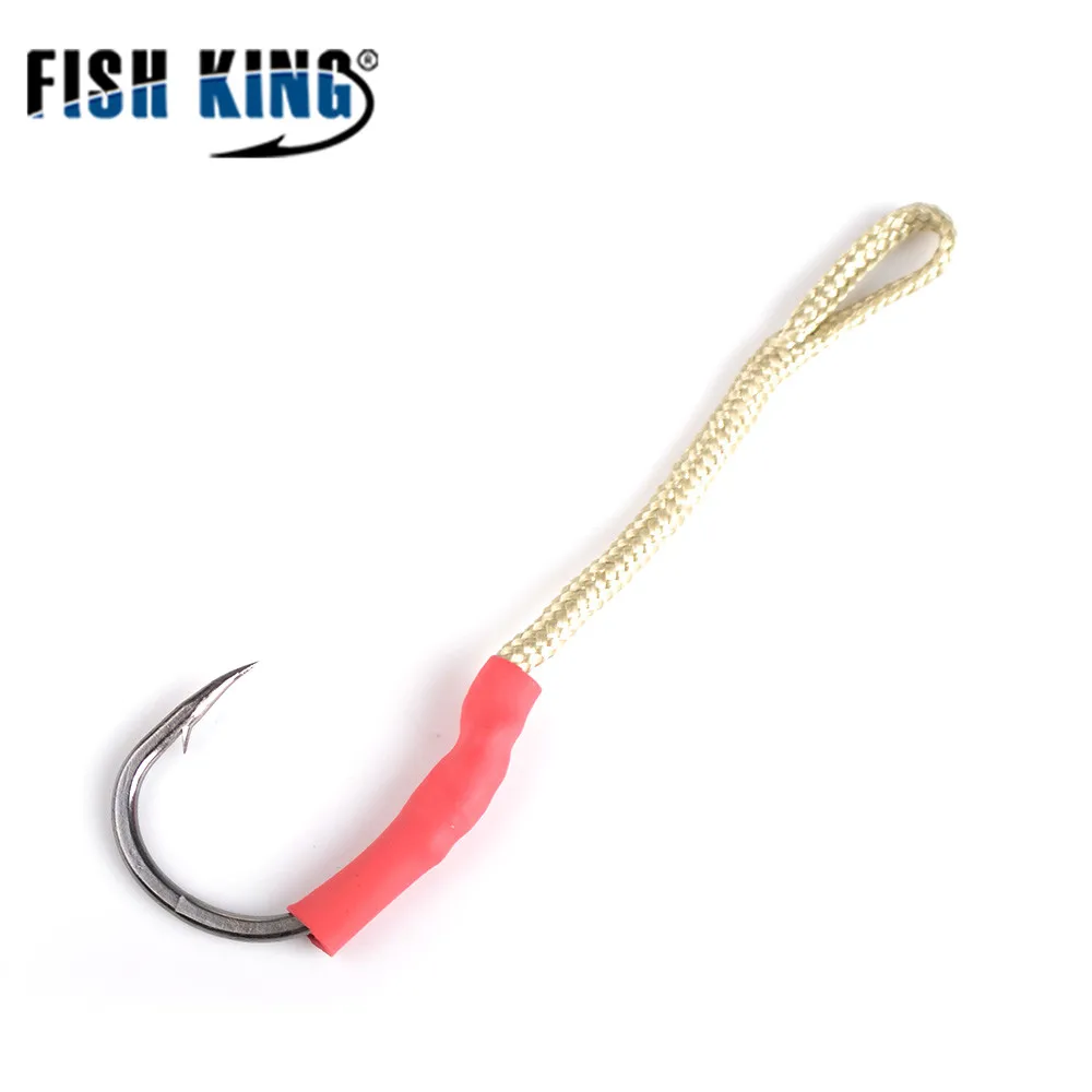 FISH KING 120 фунтов Высокоуглеродистая сталь серебряная двойная приманка для